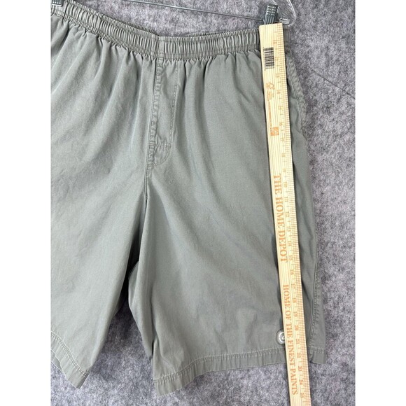 Vintage Nike Shorts Men's Large Gray Pull On Drawstring Canvas - Picture 5 of 9